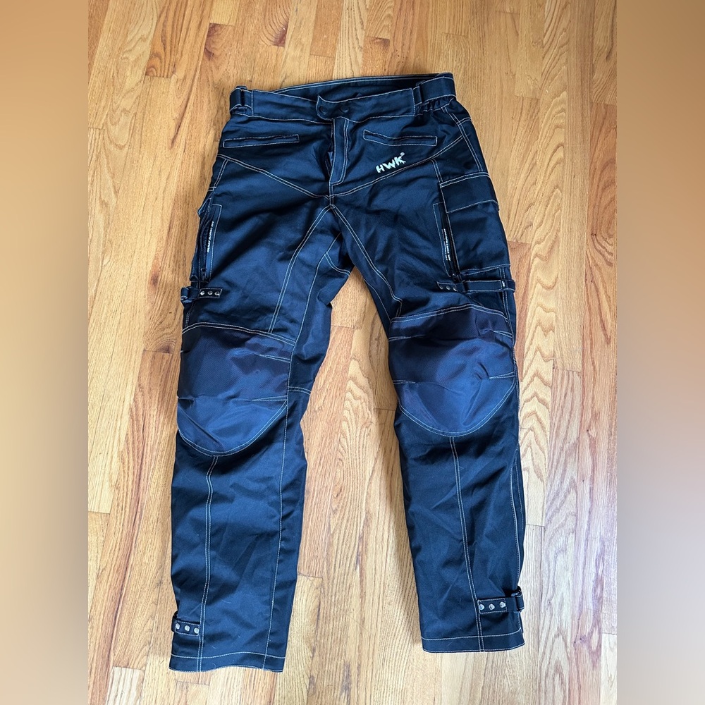 HWK Motorcycle Riding Pants with Armor XL